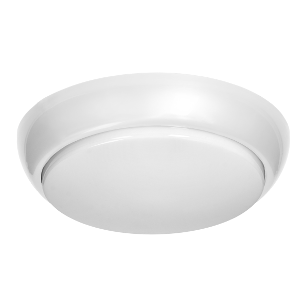 KOKO luminaire 2xE27, 2x40W, white-polypropylene, matt PC diffuser, IP44, IK10