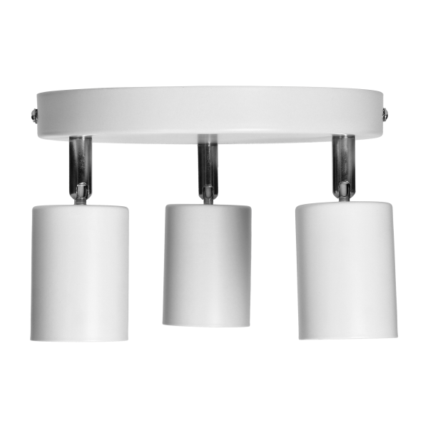 RINO wall and ceiling luminaire, max. power 3x50W, GU10, IP20, white RINO wall and ceiling luminaire, max. power 3x50W, GU10, IP20, white
