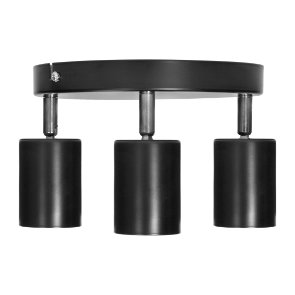 RINO wall and ceiling luminaire, max. power 4x50W, GU10, IP20, black