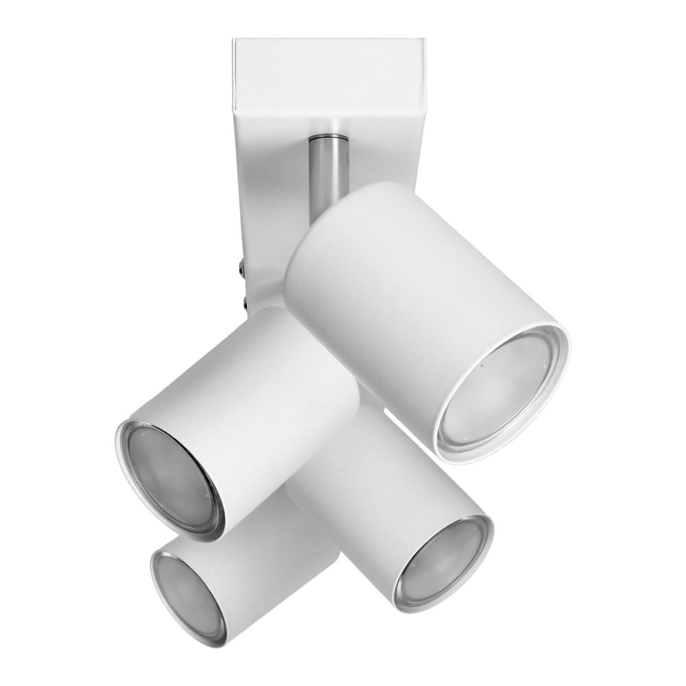 DOA oprawa ścienno-sufitowa, moc max. 4x7W, GU10, IP20, biała