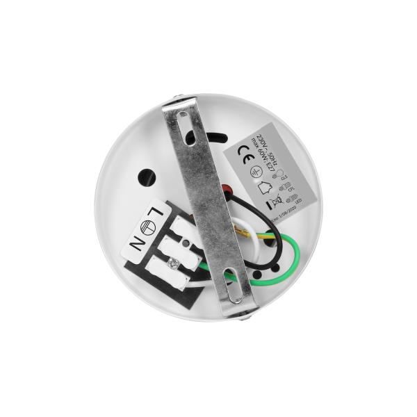 KORIN 10, downlight, 60W, E27, steel, white KORIN 10, downlight, 60W, E27, steel, white