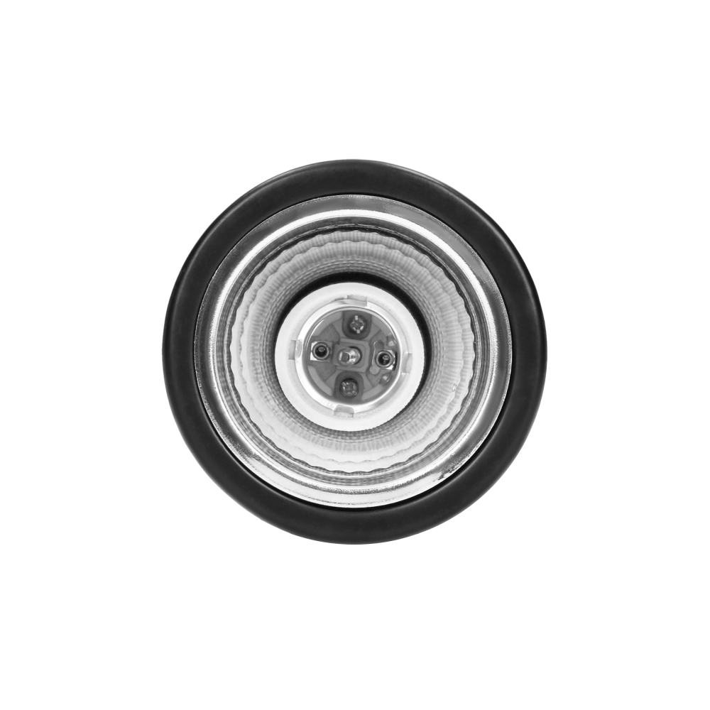 KORIN 10, oprawa typu downlight, 60W, E27, stal, czarna