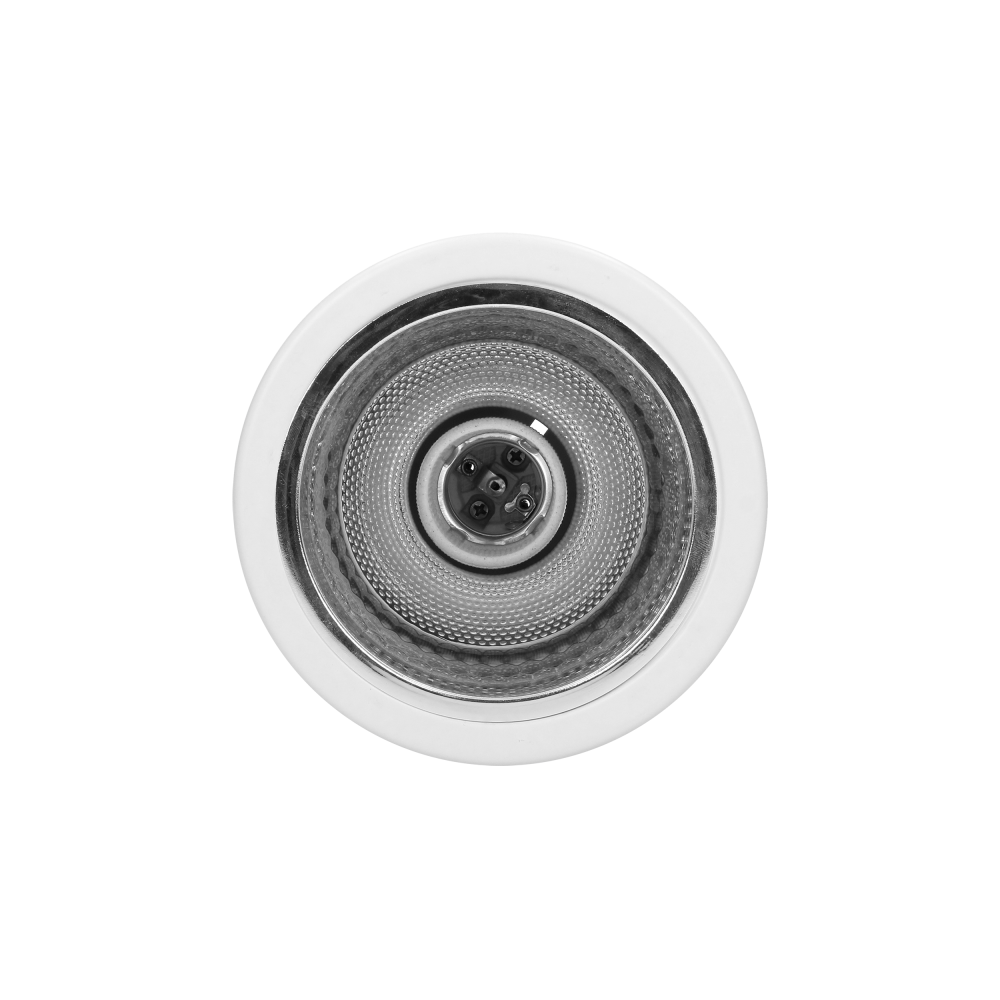 KORIN 13, oprawa typu downlight, 60W, E27, stal, biała