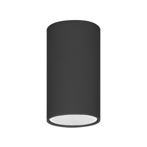 BARBRA DLR GU10 downlight max 7W, IP20, okrągły, czarny, aluminium