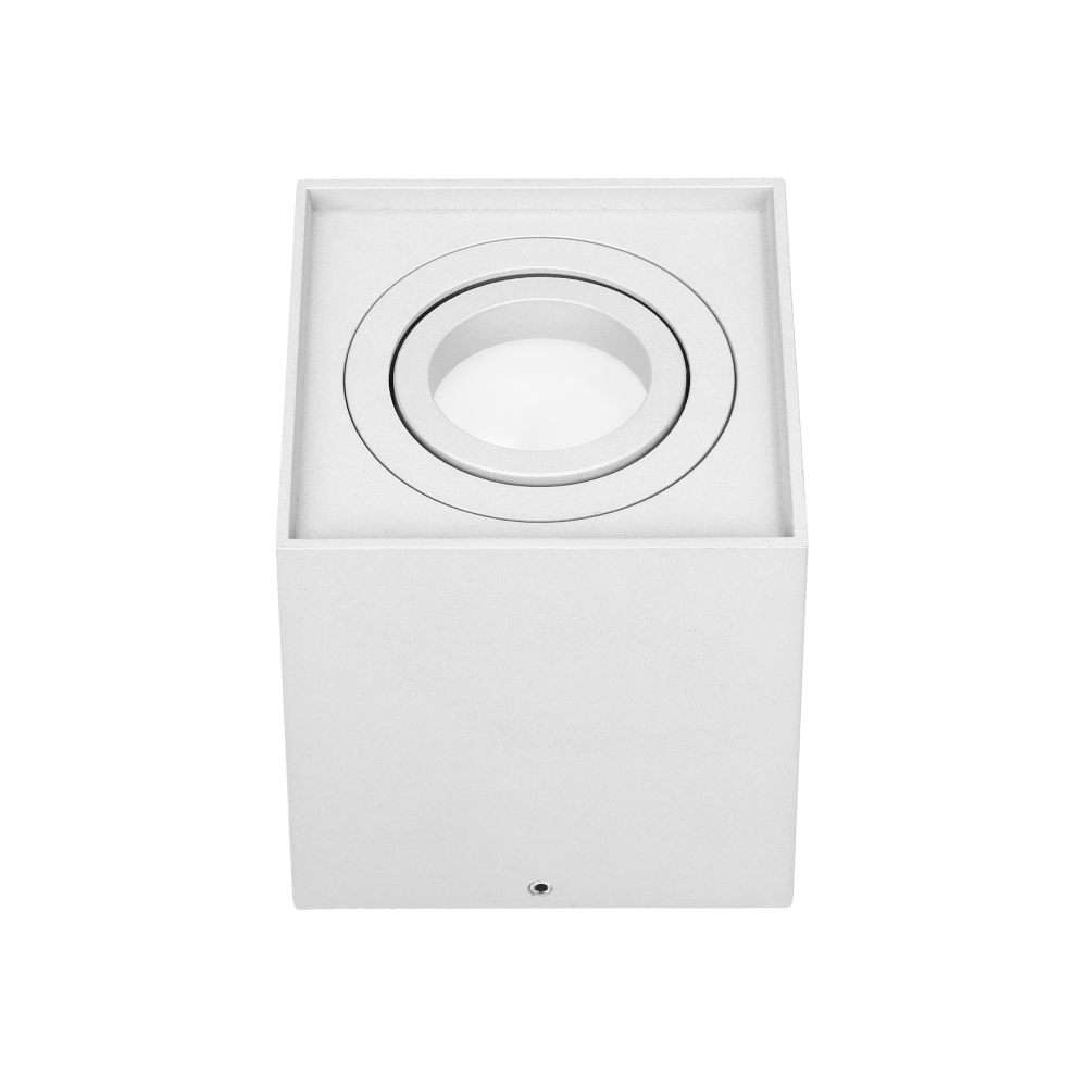 CAROLIN DLS GU10 downlight max 7W, IP20, kwadrat, biały