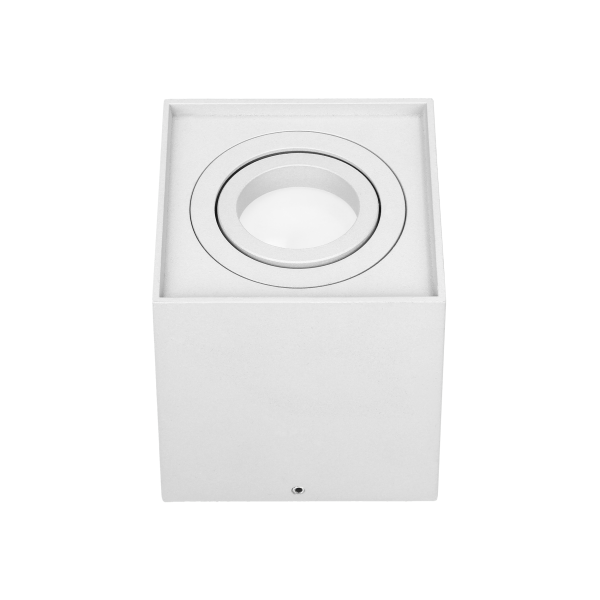 CAROLIN DLS GU10 downlight max 7W, IP20, kwadrat, biały