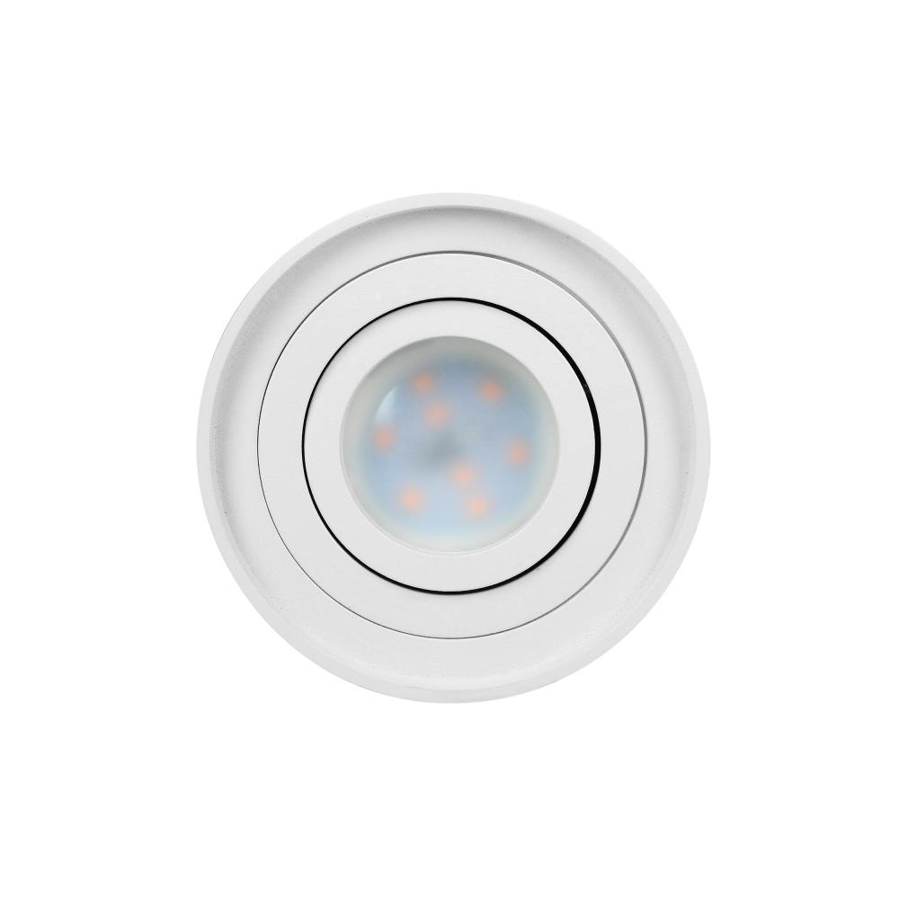 CAROLIN DLR GU10 downlight max 7W, IP20, okrągły, biały