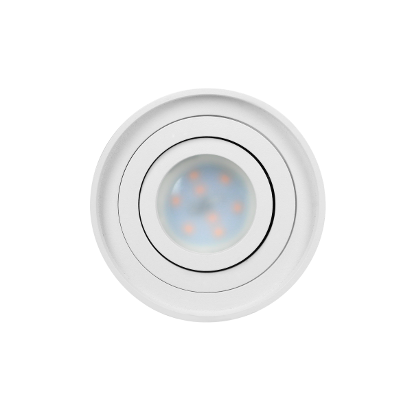 CAROLIN DLR GU10 downlight max 7W, IP20, okrągły, biały