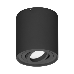 CAROLIN DLR GU10 downlight, ceiling light, 7W, round, black