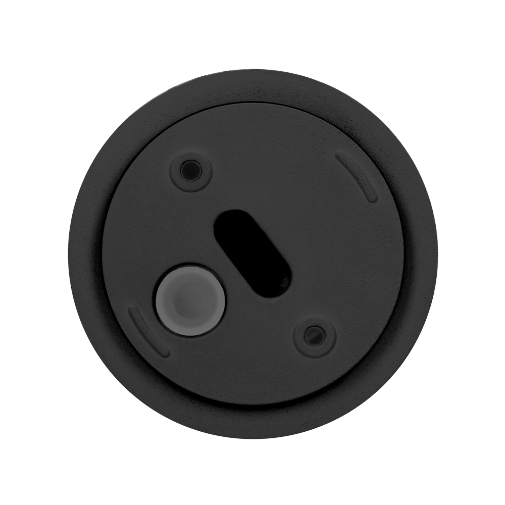 MEGY DLR GU10 downlight max 7W, IP54, round, black, aluminium