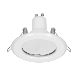 SUTRI RC decorative frame for spotlight, MR16/GU10 max 7W, round, fixed light beam, white