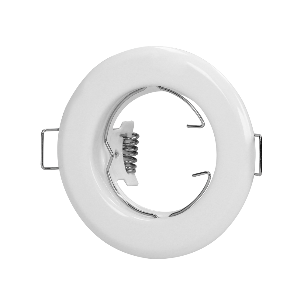 SUTRI RC decorative frame for spotlight, MR16/GU10 max 7W, round, fixed light beam, white