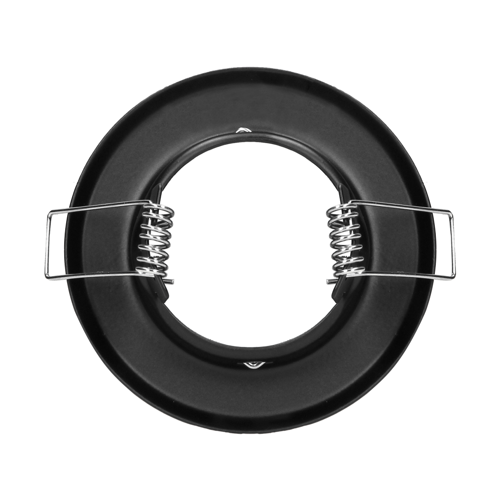 SUTRI RC decorative frame for spotlight, MR16/GU10 max 7W, round, fixed light beam, black