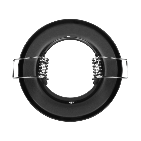 SUTRI RC decorative frame for spotlight, MR16/GU10 max 7W, round, fixed light beam, black