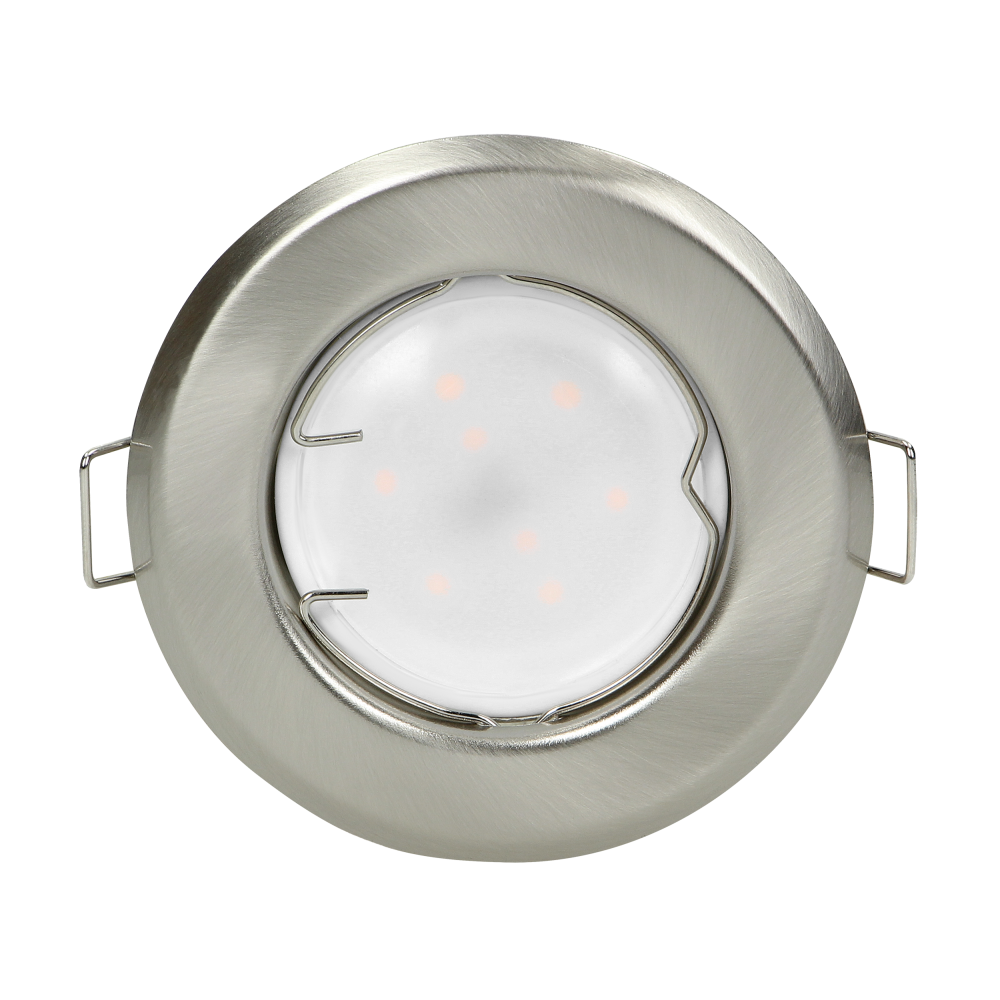 SUTRI RC ramka dekoracyjna oprawy punktowej, MR16/GU10 max 7W, okrągła, stała, satyna