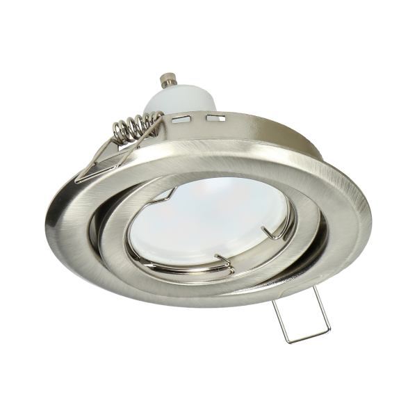 SUTRI RM decorative frame for spotlight, MR16/GU10 max 7W, round, adjustable light beam, satin