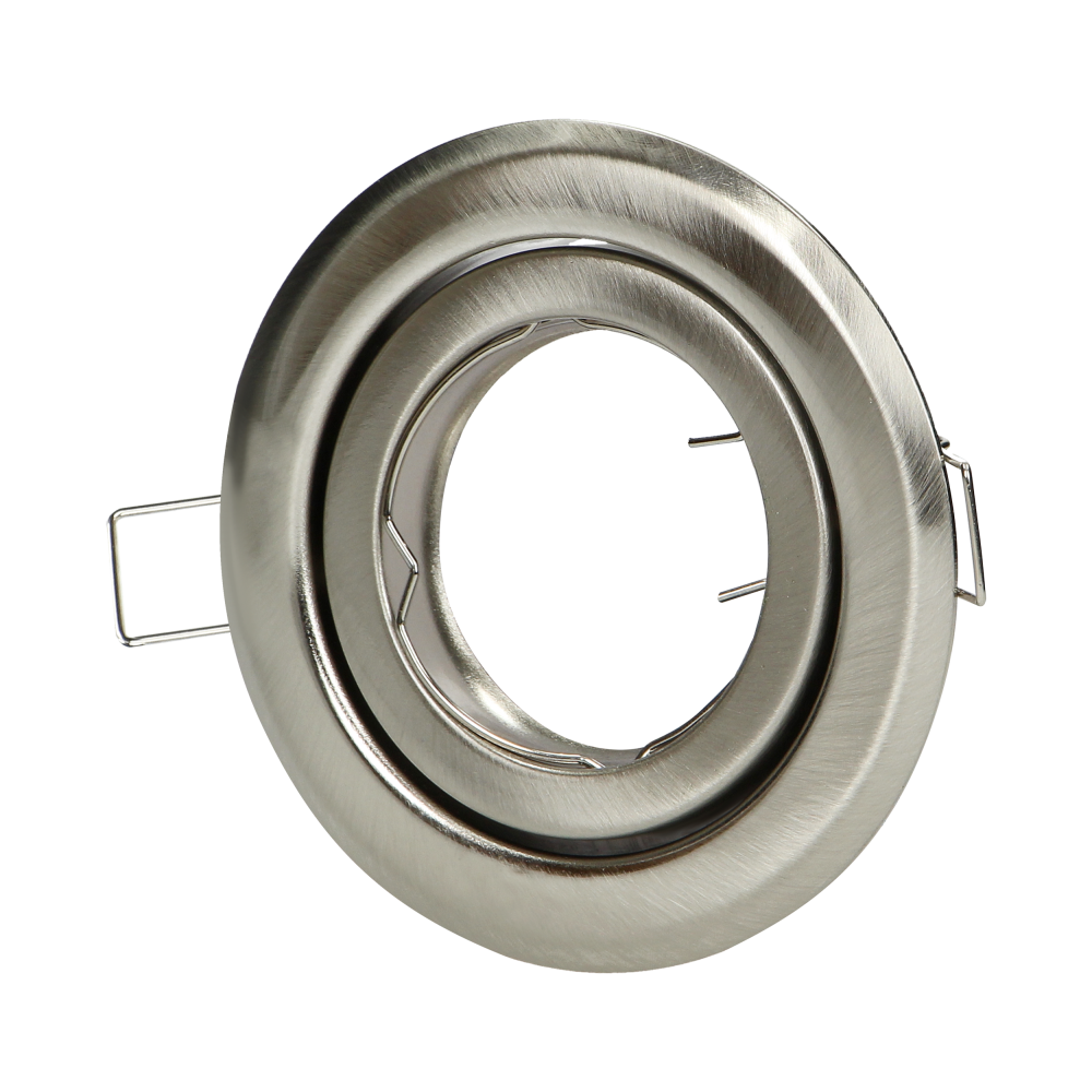 SUTRI RM decorative frame for spotlight, MR16/GU10 max 7W, round, adjustable light beam, satin