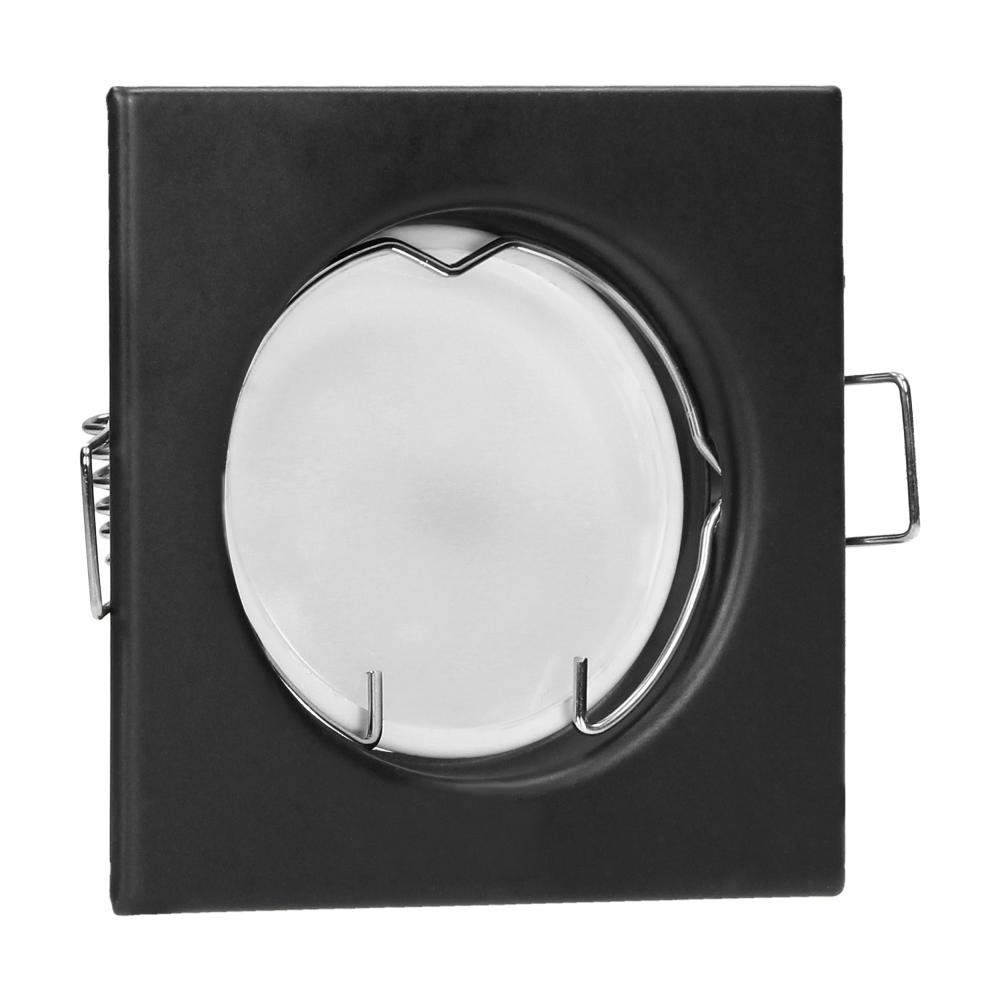 SUTRI SC decorative frame for spotlight, MR16/GU10 max 7W, square, fixed, black