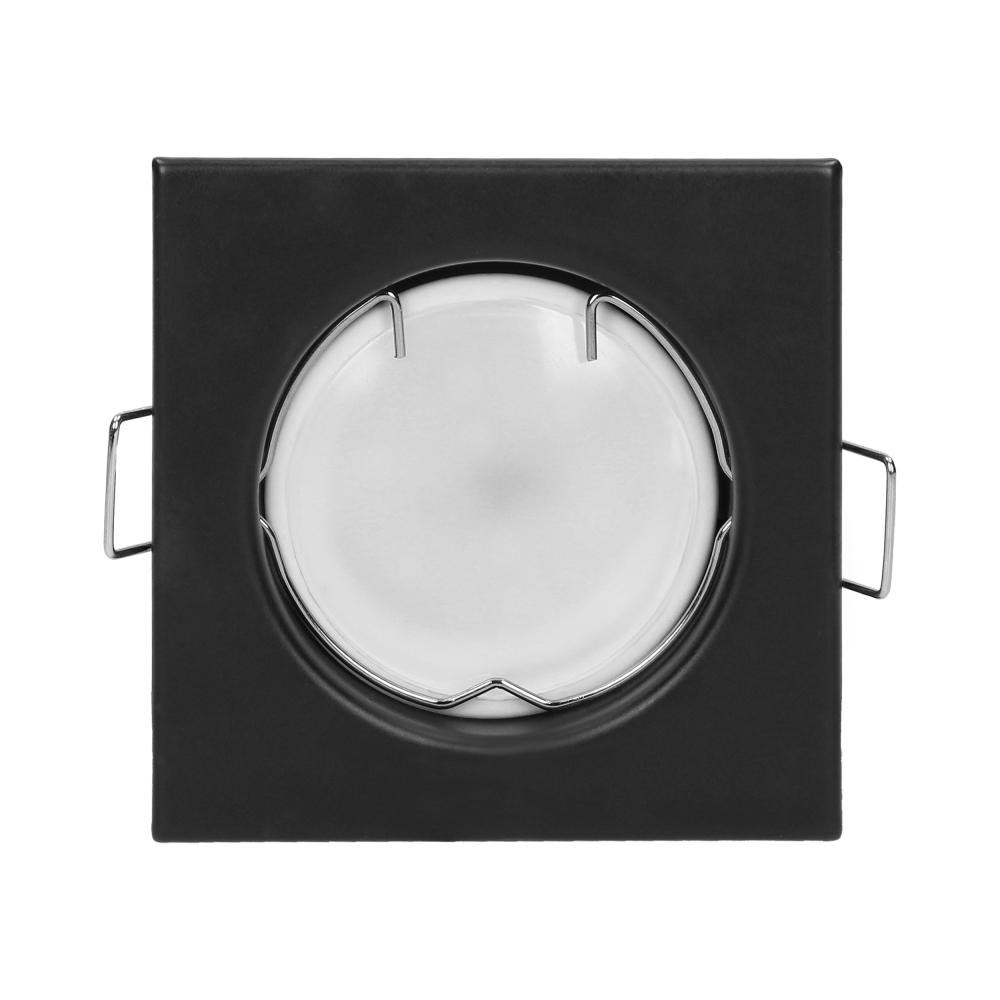 SUTRI SC decorative frame for spotlight, MR16/GU10 max 7W, square, fixed, black