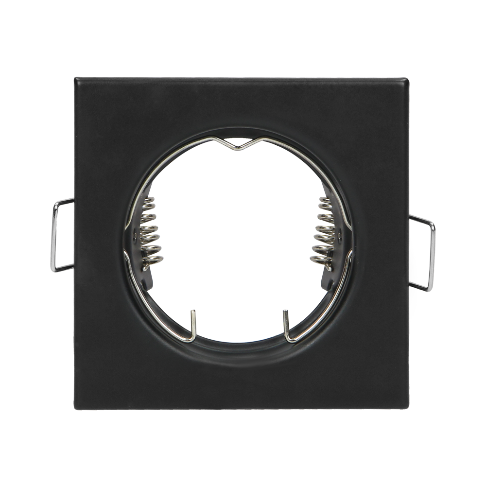 SUTRI SC decorative frame for spotlight, MR16/GU10 max 7W, square, fixed, black