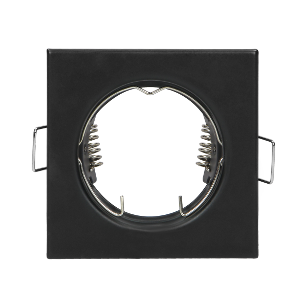 SUTRI SC decorative frame for spotlight, MR16/GU10 max 7W, square, fixed, black