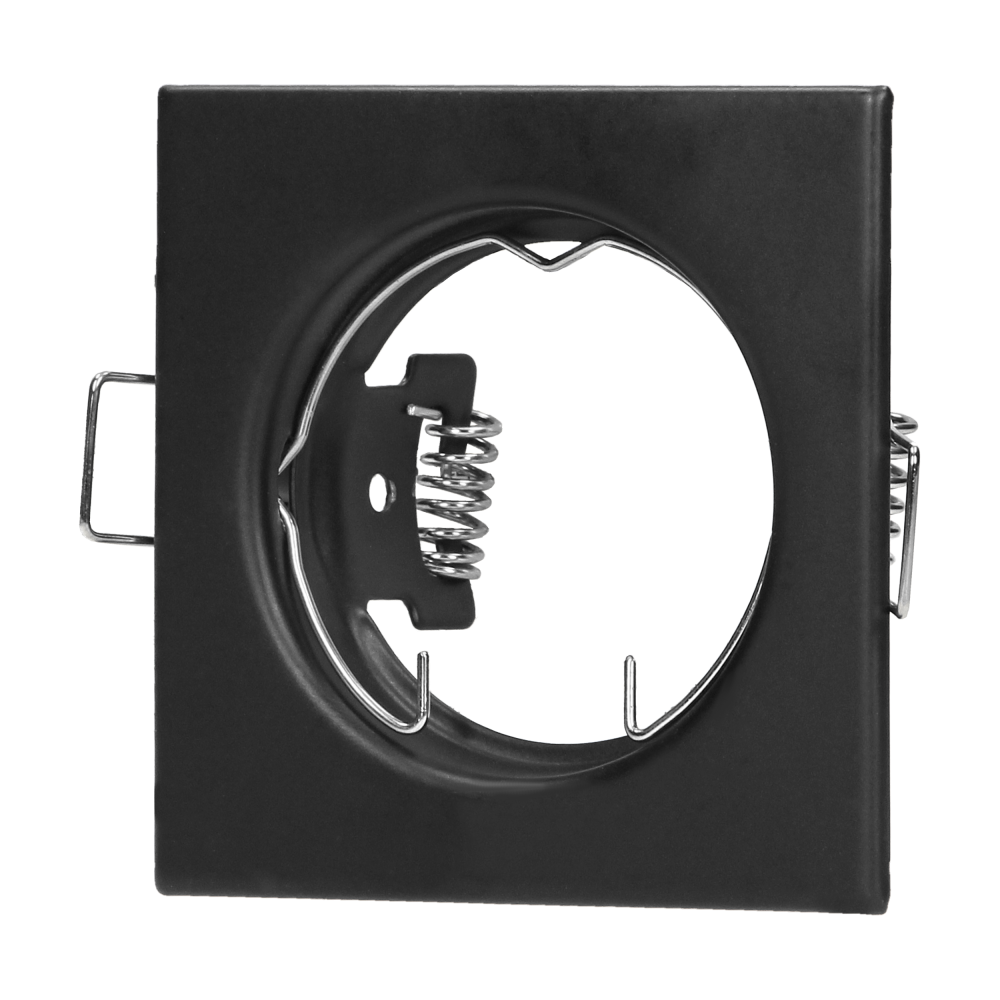 SUTRI SC decorative frame for spotlight, MR16/GU10 max 7W, square, fixed, black