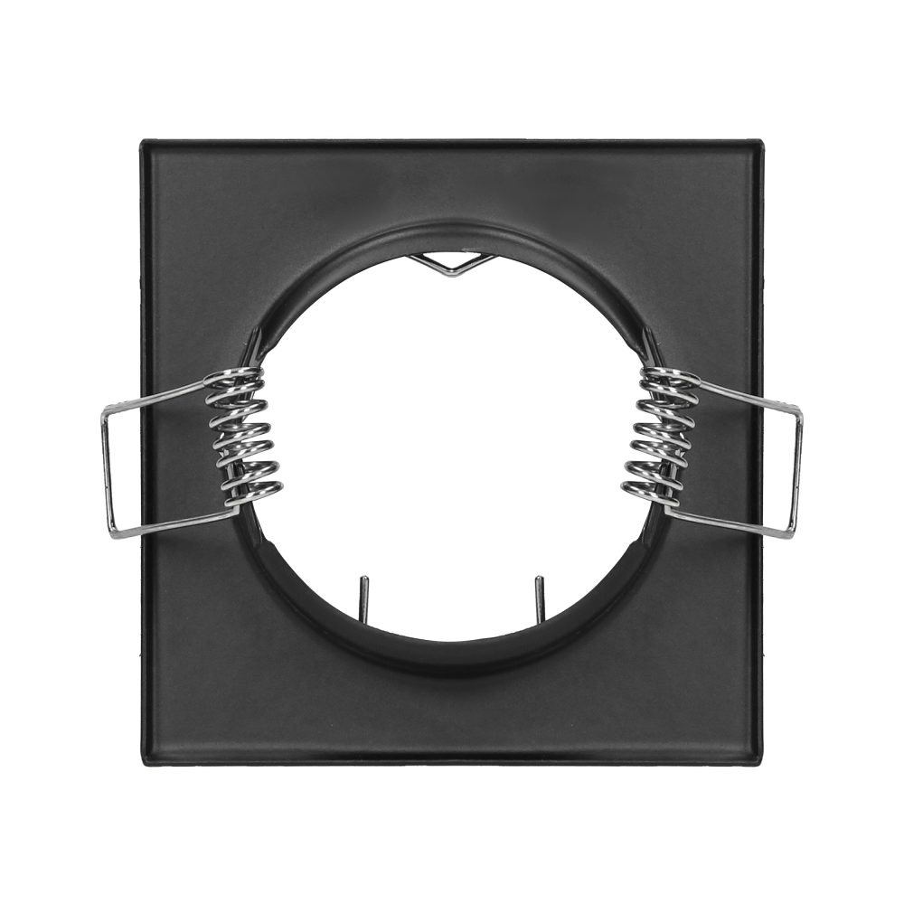 SUTRI SC decorative frame for spotlight, MR16/GU10 max 7W, square, fixed, black