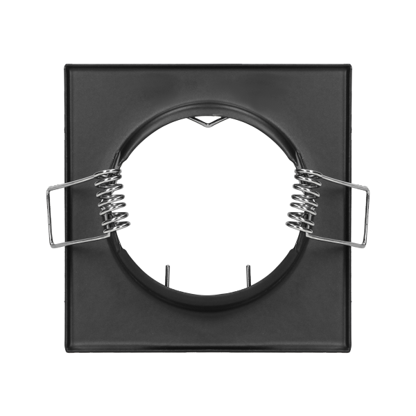 SUTRI SC decorative frame for spotlight, MR16/GU10 max 7W, square, fixed, black