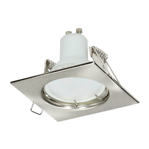 SUTRI SC decorative frame for spotlight, MR16/GU10 max 7W, square, fixed, satin