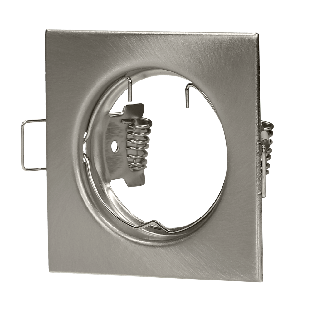 SUTRI SC decorative frame for spotlight, MR16/GU10 max 7W, square, fixed, satin