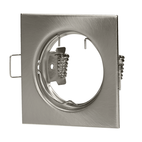 SUTRI SC decorative frame for spotlight, MR16/GU10 max 7W, square, fixed, satin