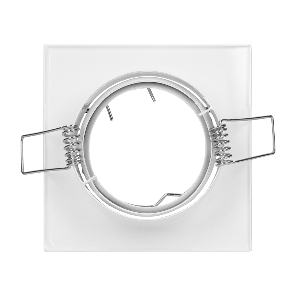 SUTRI SM decorative frame for spotlight, MR16/GU10 max 7W, square, adjustable light beam, white