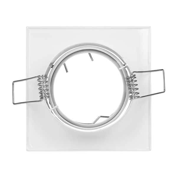 SUTRI SM decorative frame for spotlight, MR16/GU10 max 7W, square, adjustable light beam, white