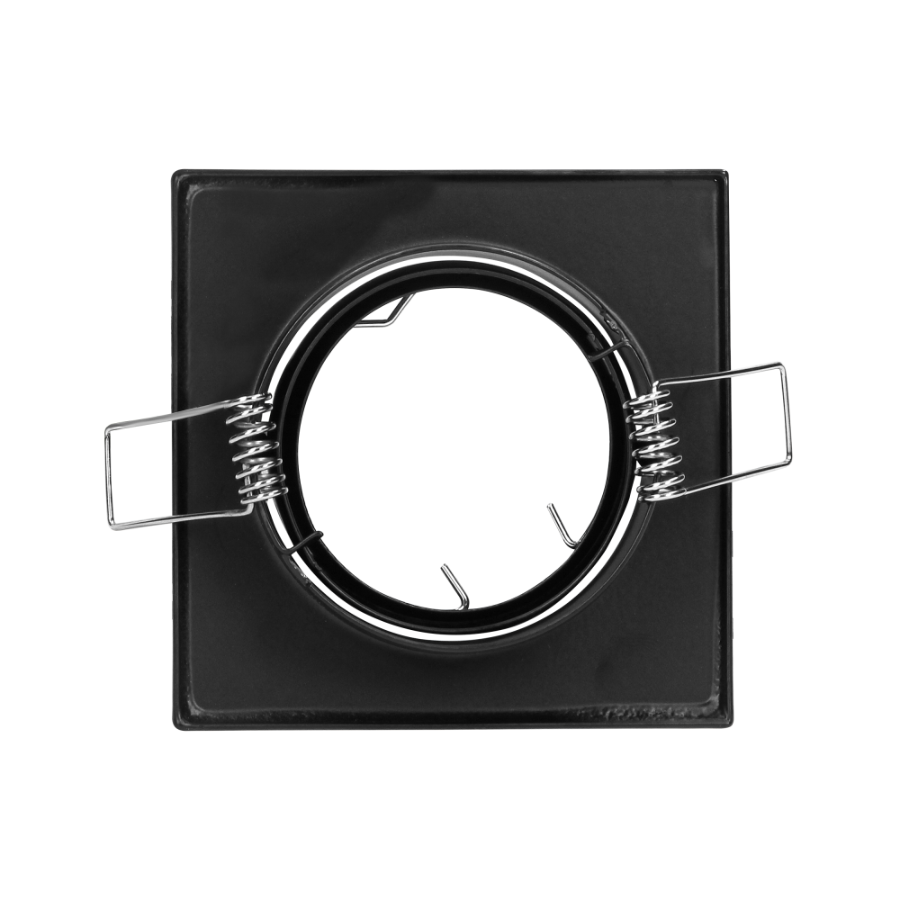 SUTRI SM decorative frame for spotlight, MR16/GU10 max 7W, square, adjustable, black