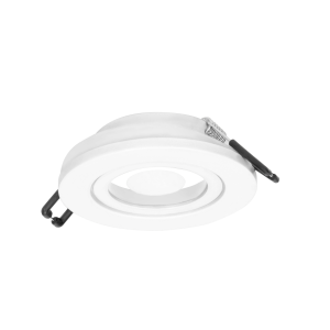 DARI R decorative frame spotlight, MR16/GU10 max 7W, circle, white IP44