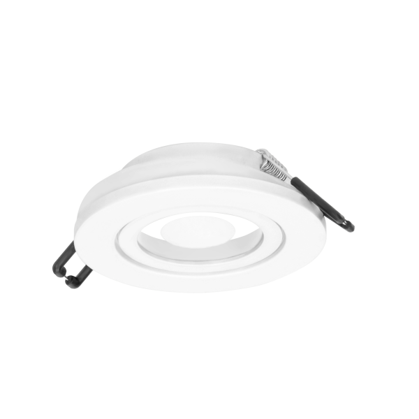 DARI R decorative frame spotlight, MR16/GU10 max 7W, circle, white IP44