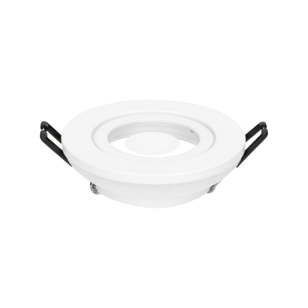 DARI R decorative frame spotlight, MR16/GU10 max 7W, circle, white IP44