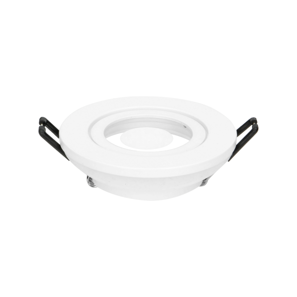 DARI R decorative frame spotlight, MR16/GU10 max 7W, circle, white IP44