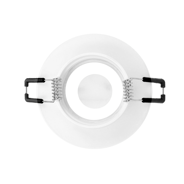 DARI R decorative frame spotlight, MR16/GU10 max 7W, circle, white IP44