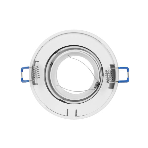 SORMUS R decorative frame for spotlight, MR16/GU10 max 7W, adjustable, round, white