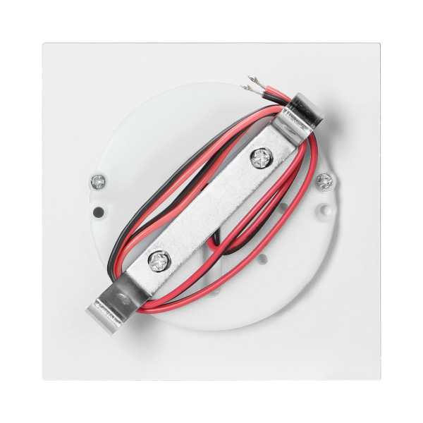 DRACO LED NEW 1,5W, oprawa schodowa podtynkowa, 12VDC, 30lm, 3000K, biała, innowacyjny sposób montażu
