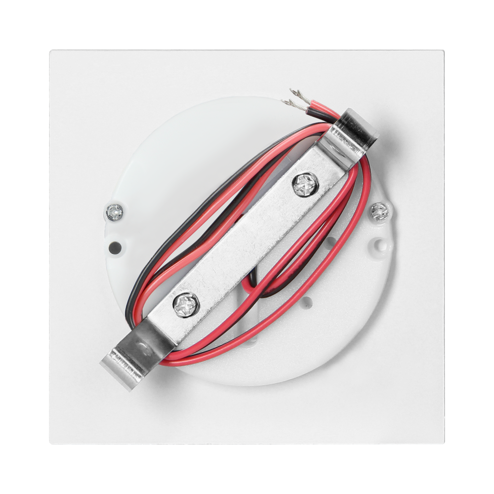 DRACO LED NEW flush-mounted staircase light fitting 1.5W, 12VDC, 30lm, 4000K, white, innovative installation