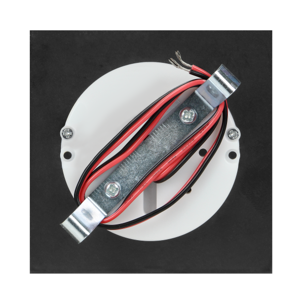 DRACO LED NEW 1,5W, oprawa schodowa podtynkowa, 12VDC, 30lm, 6000K, czarny, innowacyjny sposób montażu