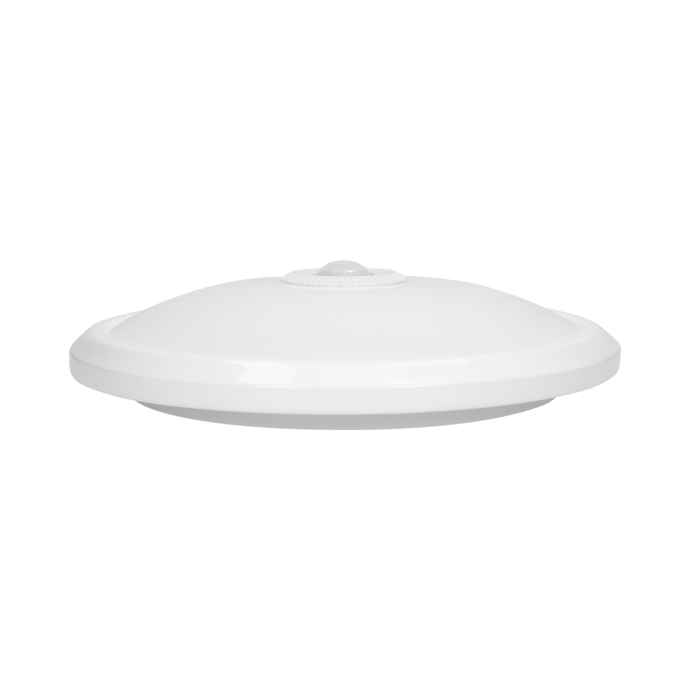 ZONDA LED EMERGENCY 12W/1.2W, ceiling light with motion sensor, 800lm/80lm, IP20, 4000K, milky PC, white