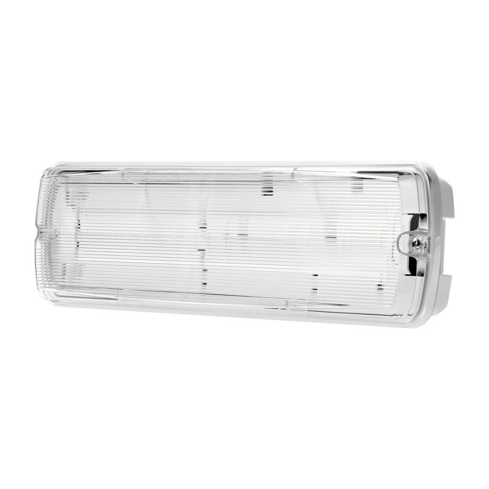 Oprawa sieciowo-awaryjna METU LED 2,7W, 3H, IP65, 6000K
