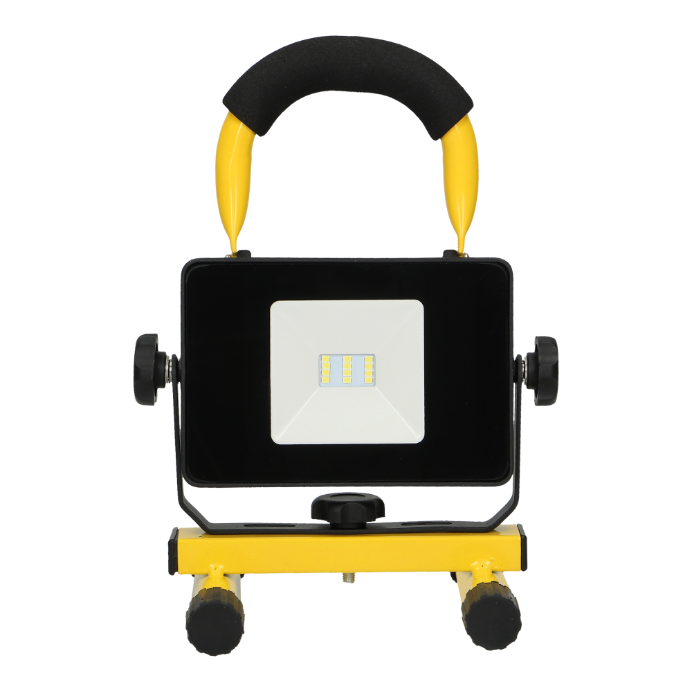 BATRI LED 10W, workshop floodlight, portable, with battery, 800lm, IP65, 6500K, 2200mAh