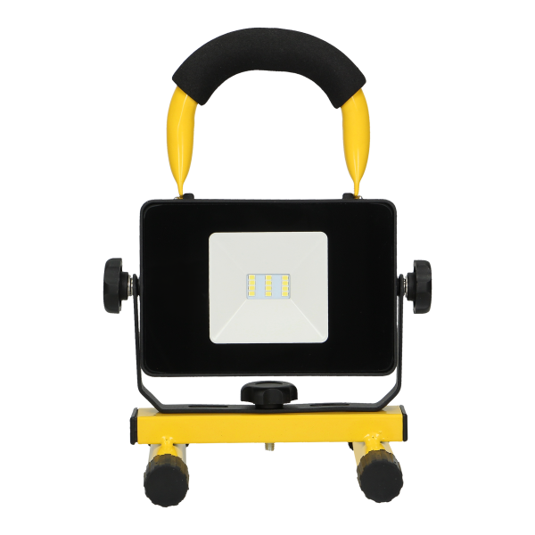 BATRI LED 10W, workshop floodlight, portable, with battery, 800lm, IP65, 6500K, 2200mAh
