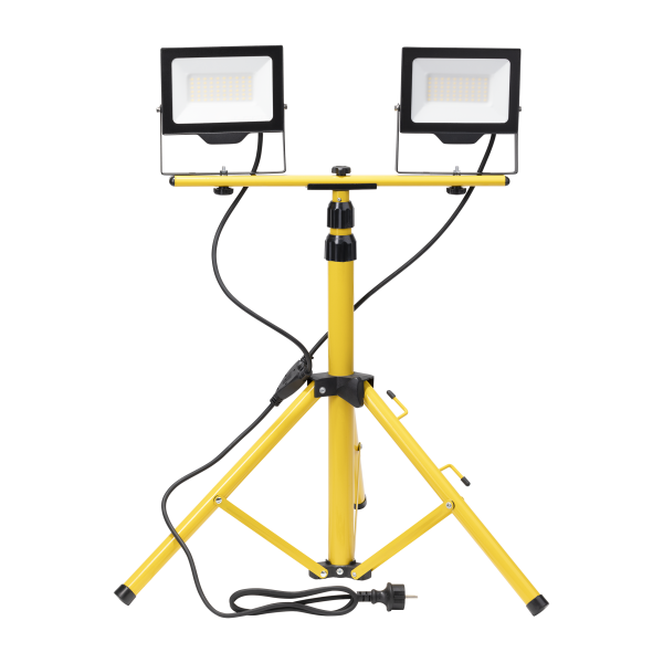 ALLED set of 2x50W floodlights with a tripod and cord