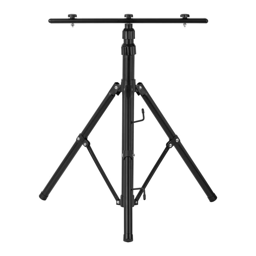 Double tripod for LED floodlights, black