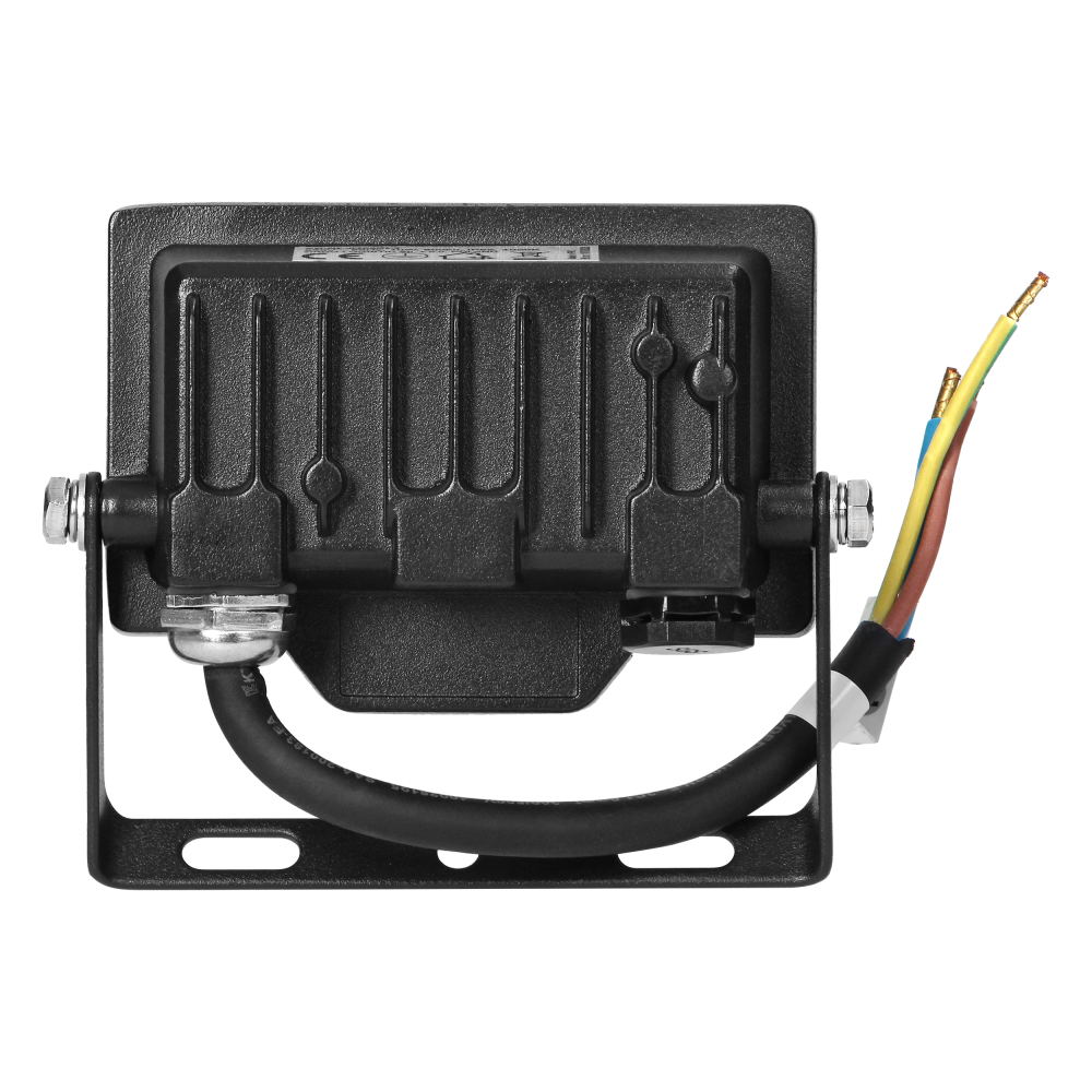 PORTO LED 10W naświetlacz bezramkowy, 800lm, IP65, 4000K, aluminium + poliwęglan